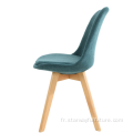 Chaise de tulipe moderne PP Silture en bois jambe en bois